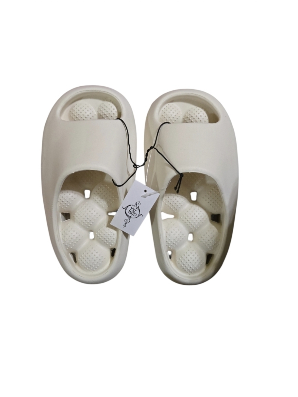 SOLE MATES Slip On Unisex Cushion Slides Sandals Clog